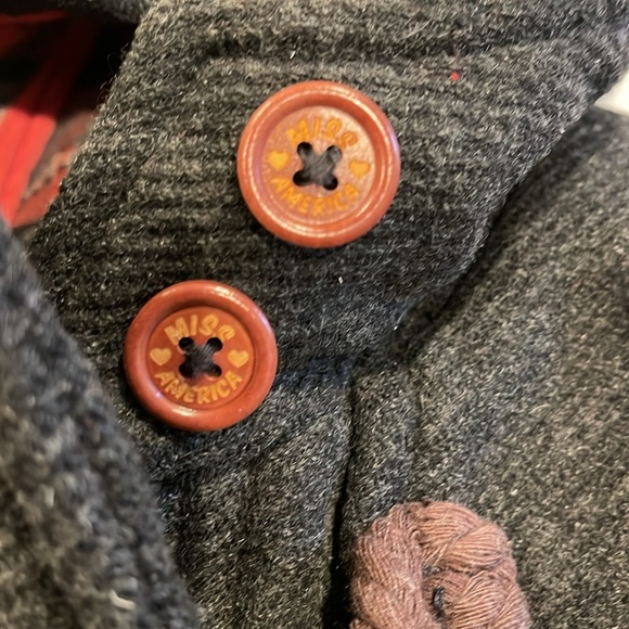 VTG-Miss America Skater wool hoodie coat SZ Small - Picture 13 of 13